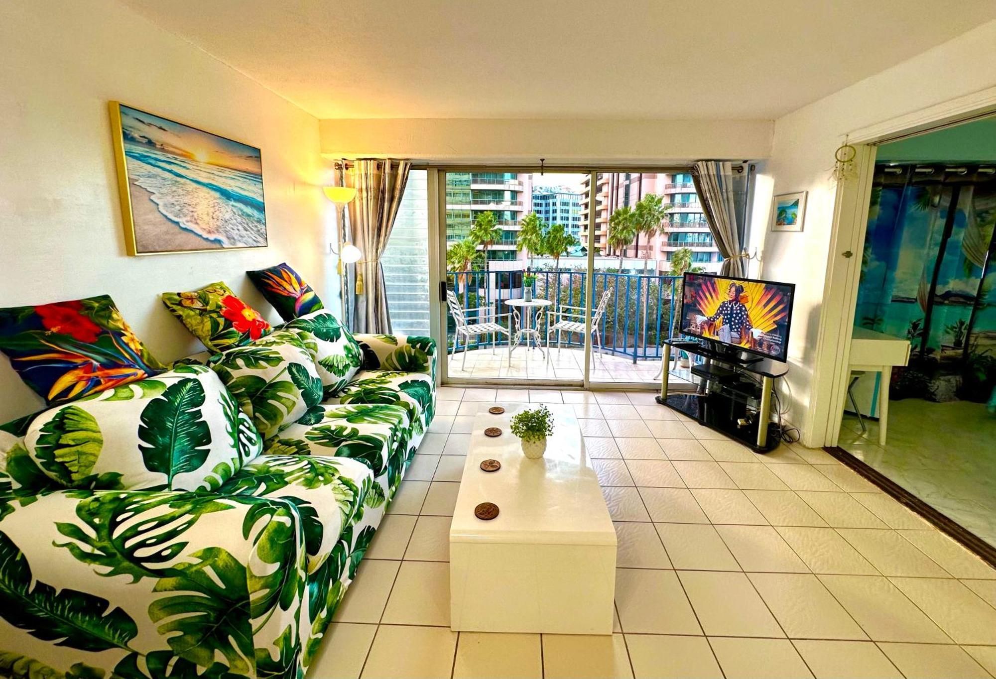Apartment Waikiki 2 Bedrooms, 1 Bath, Free Parking, Sleep 6 Honolulu